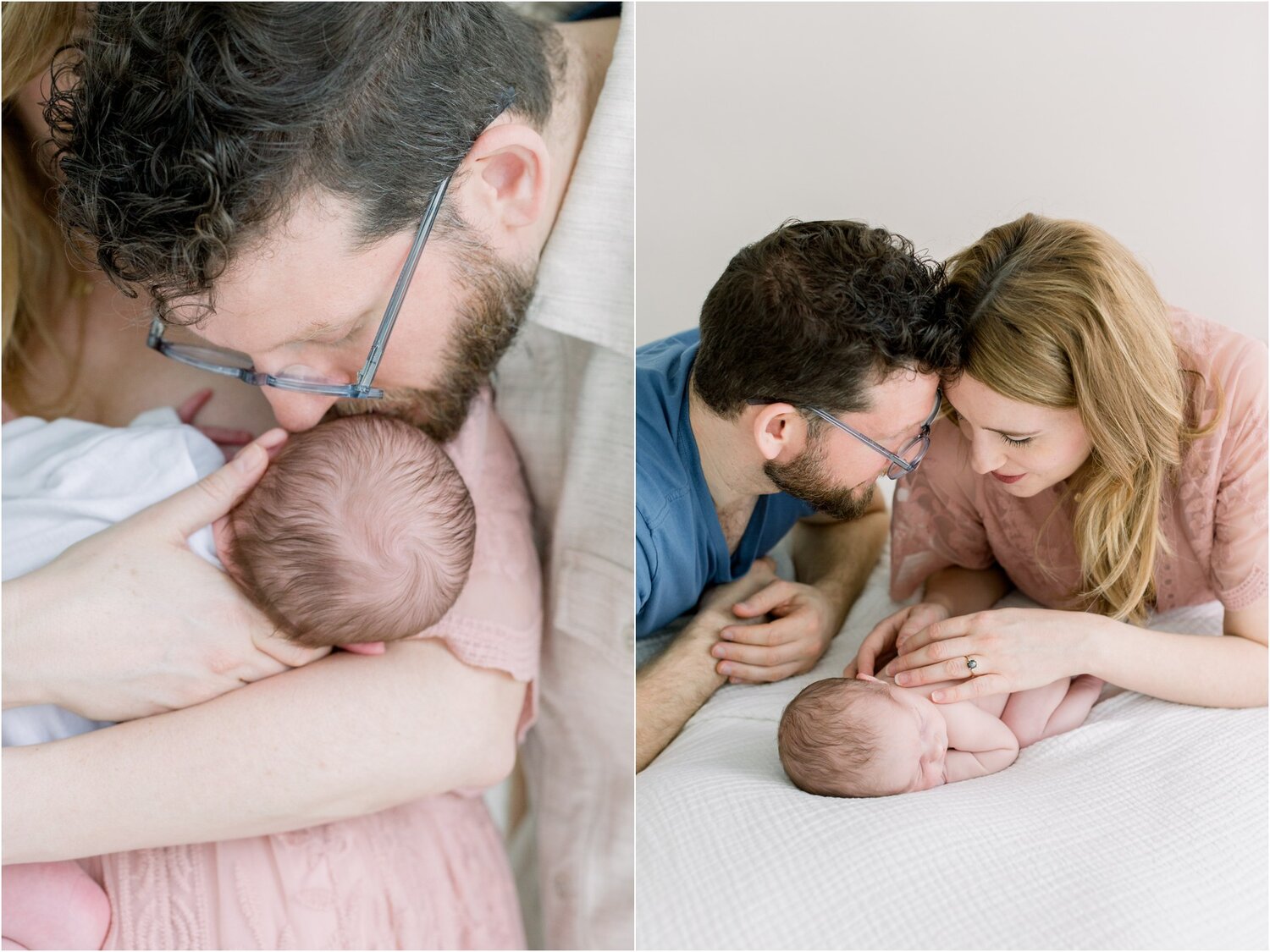 lifestyle newborn photography session main line philadelphia