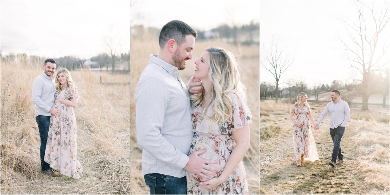 outdoor maternity photography session mainline