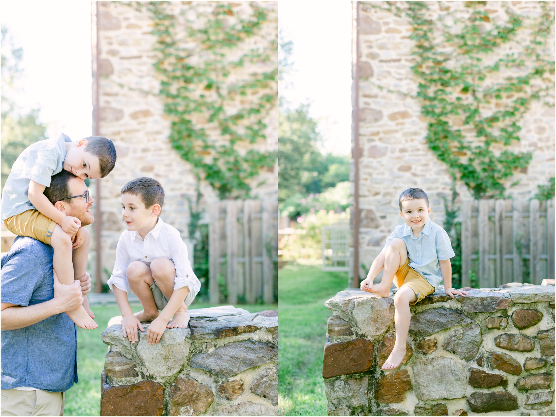 light airy family photography