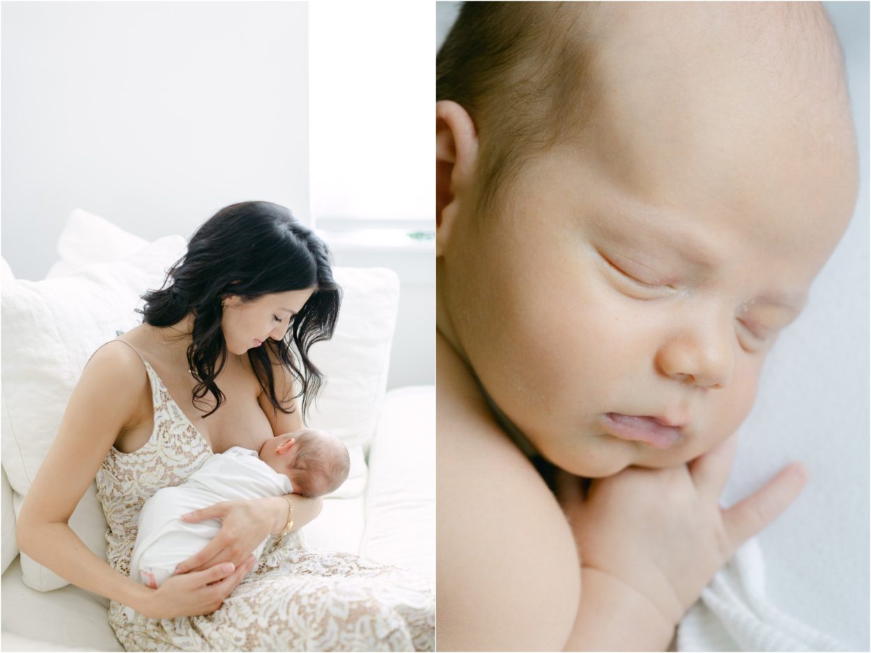 newborn session lifestyle photographer philly