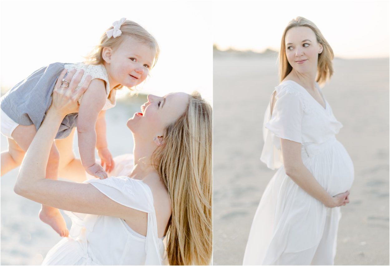 family beach session cape may