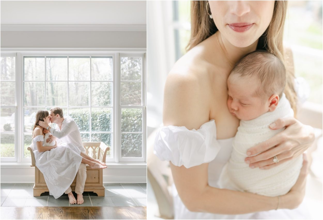 in home newborn photographer mainline