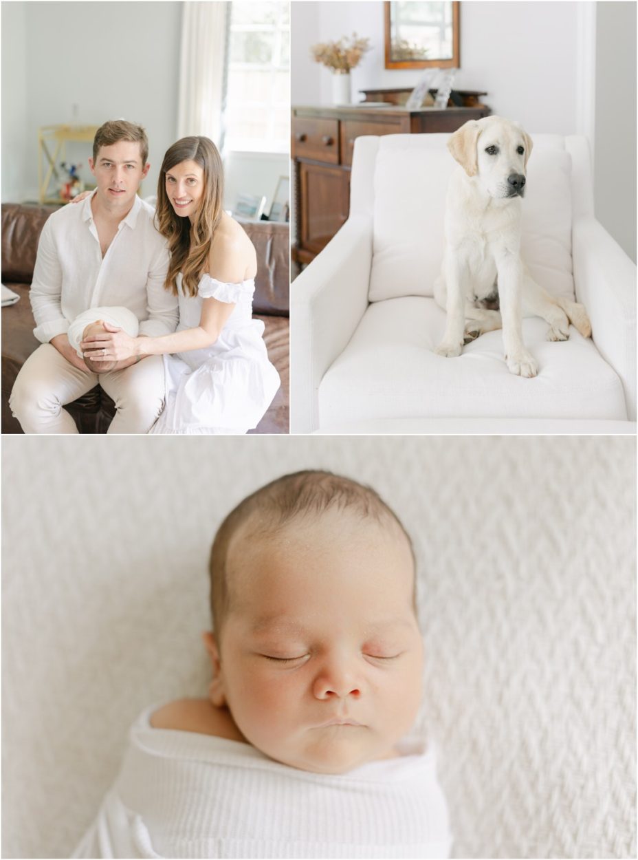 in home newborn photographer philly