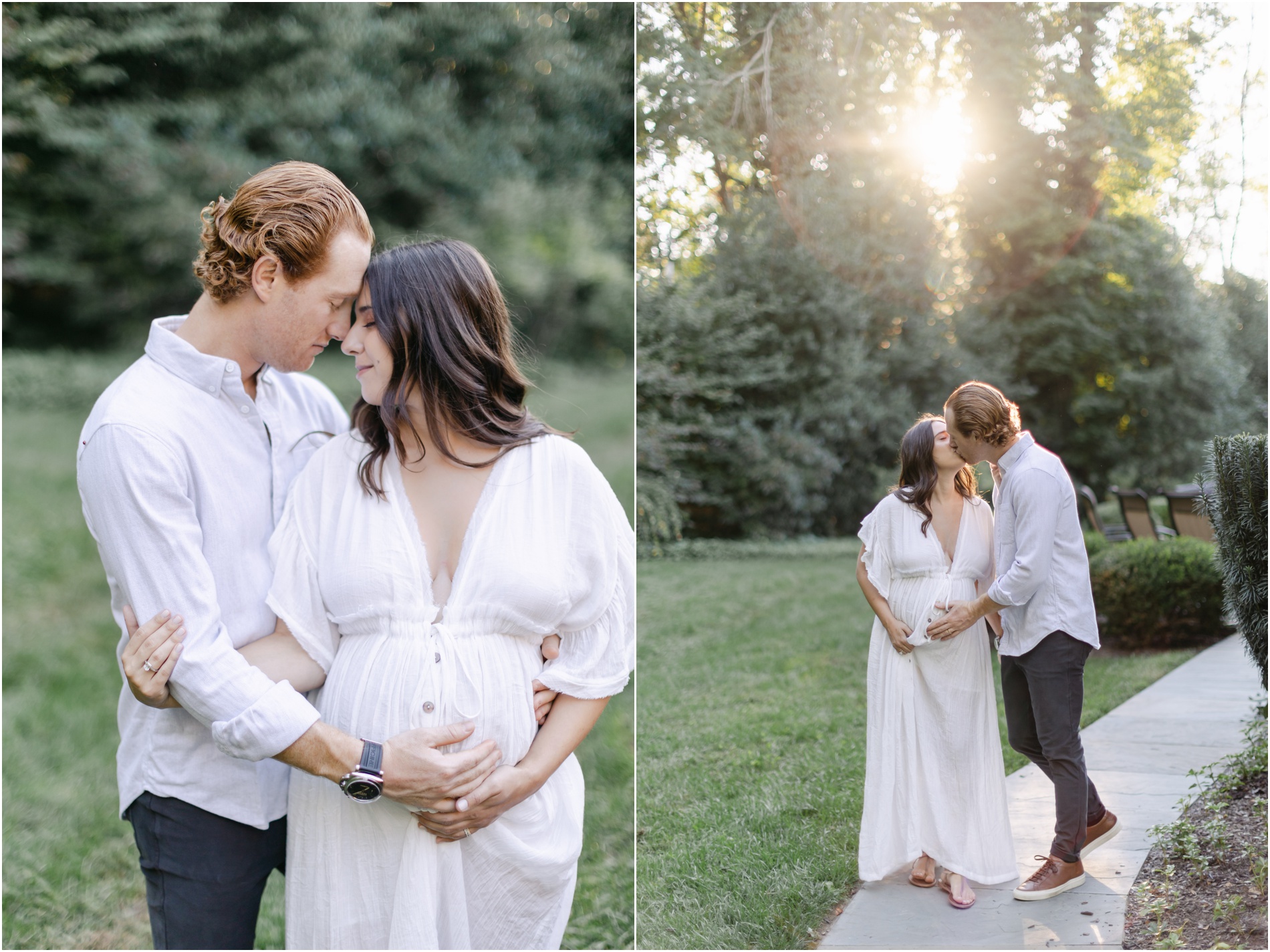 light airy maternity photographer mainline