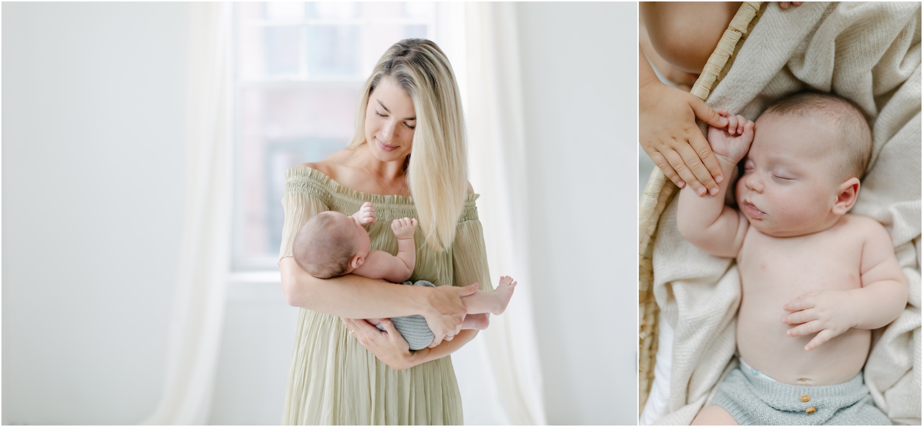 mainline newborn photographer