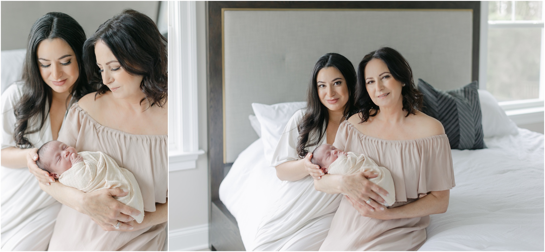 light airy newborn photographer