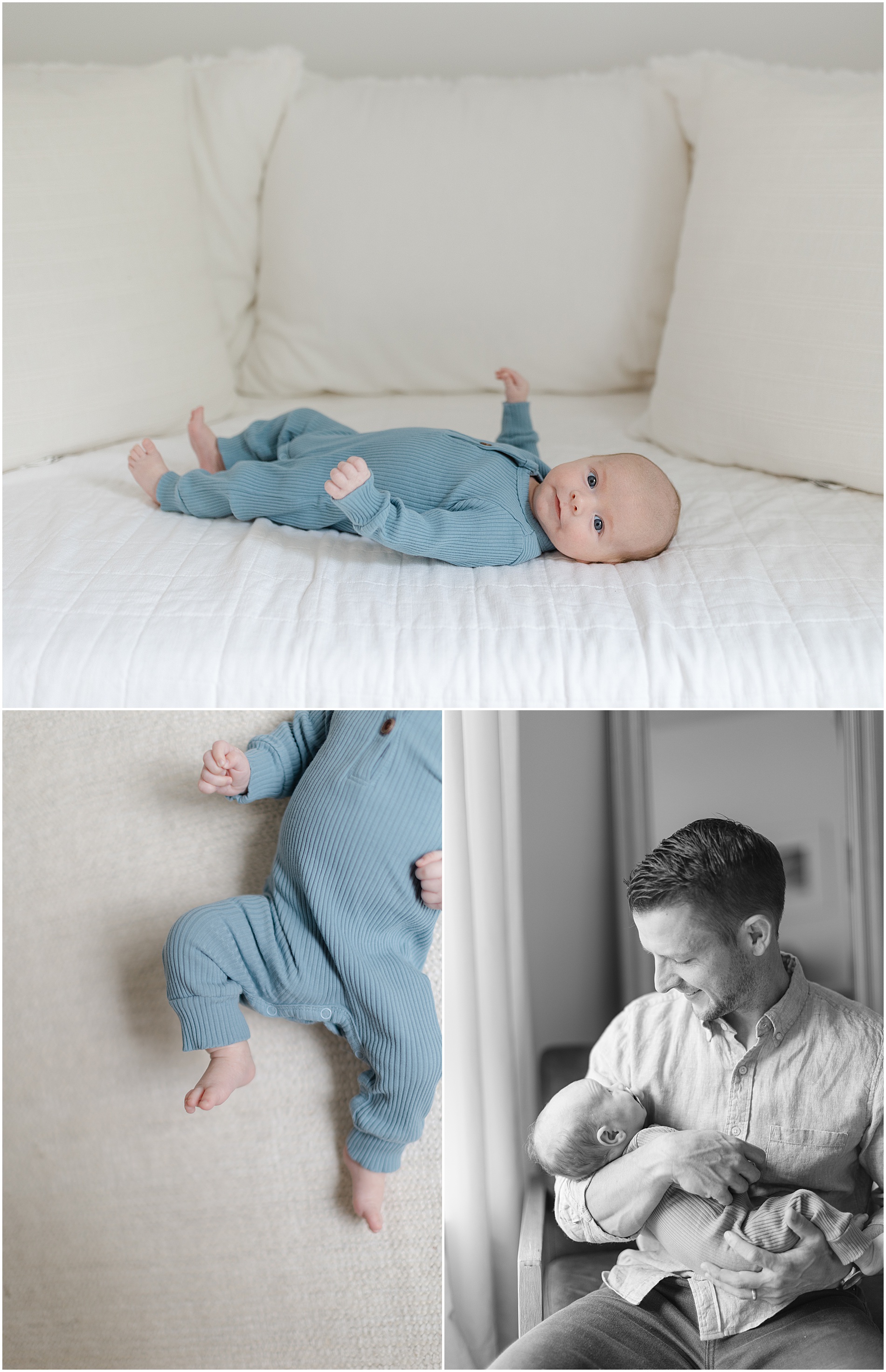 Phillies Fan Newborn Portrait - Marlton NJ Studio