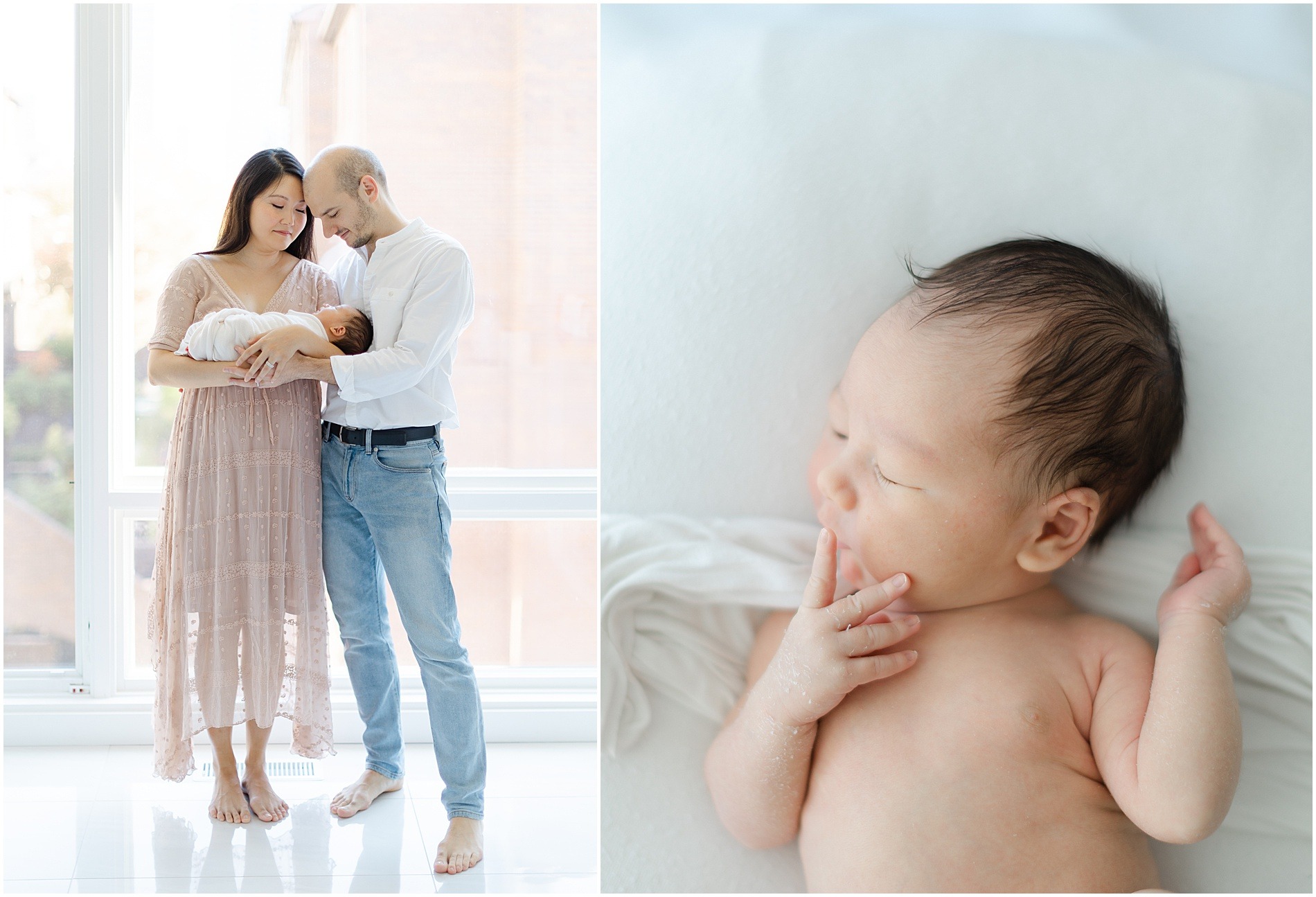 lifestyle newborn photographer philadelphia 2