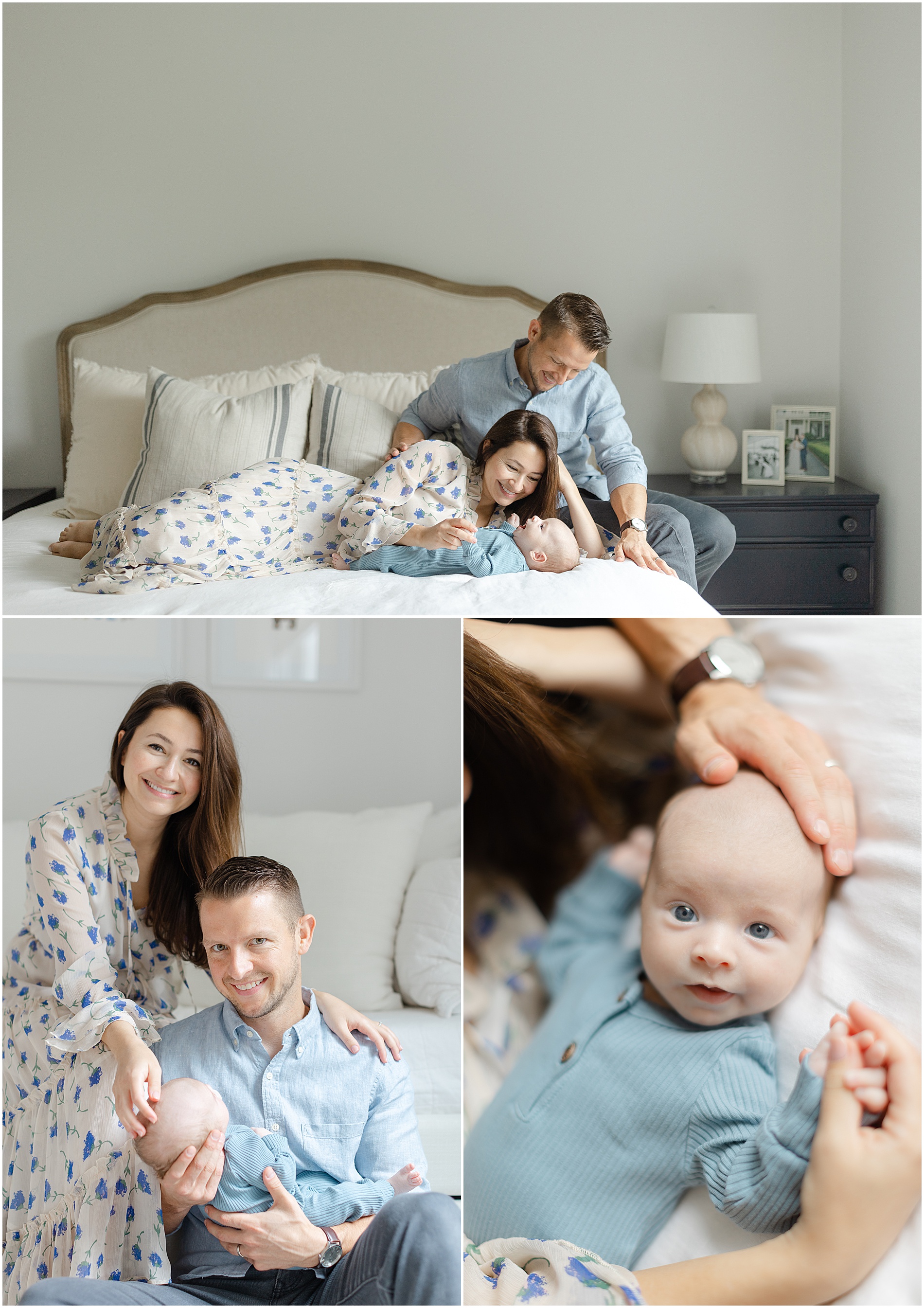 Phillies Fan Newborn Portrait - Marlton NJ Studio