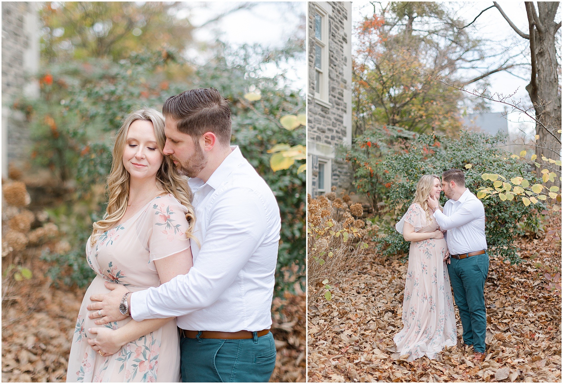 haverford college maternity session