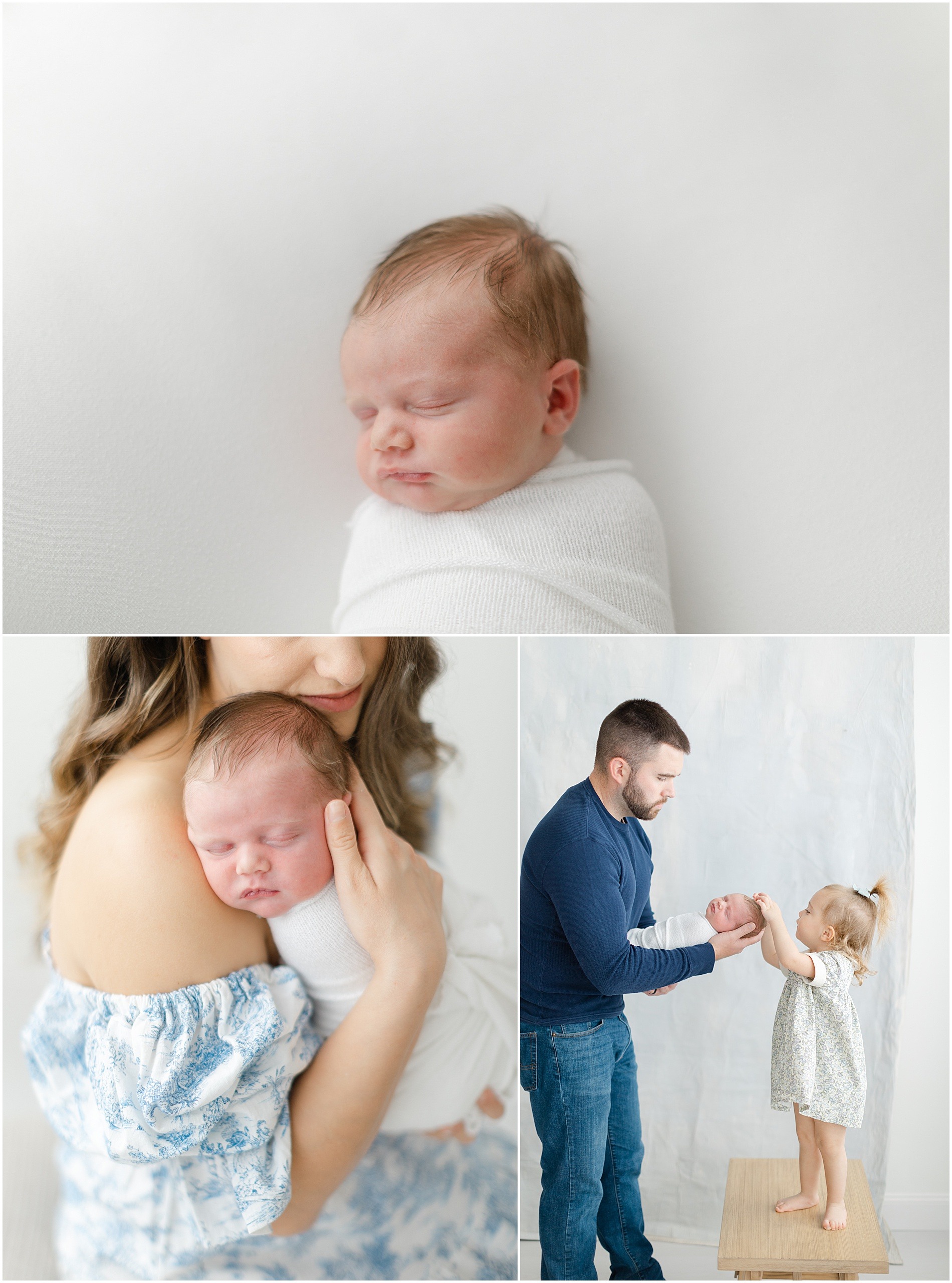 light airy newborn photographer mainline