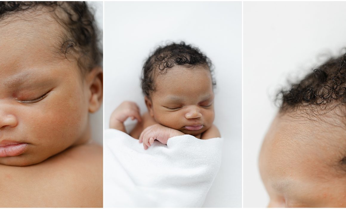 Philadelphia Studio Newborn Session with PA Newborn Photographer