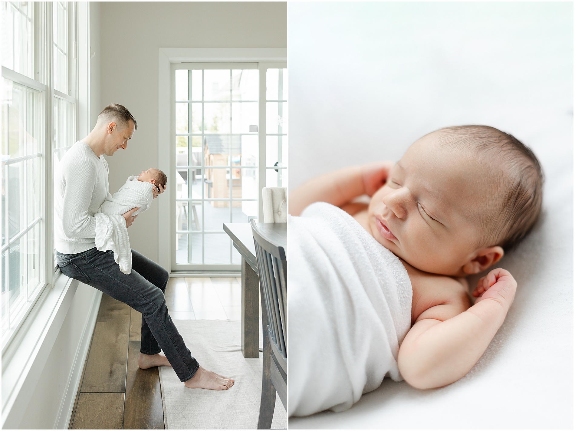 in home south jersey newborn photographer