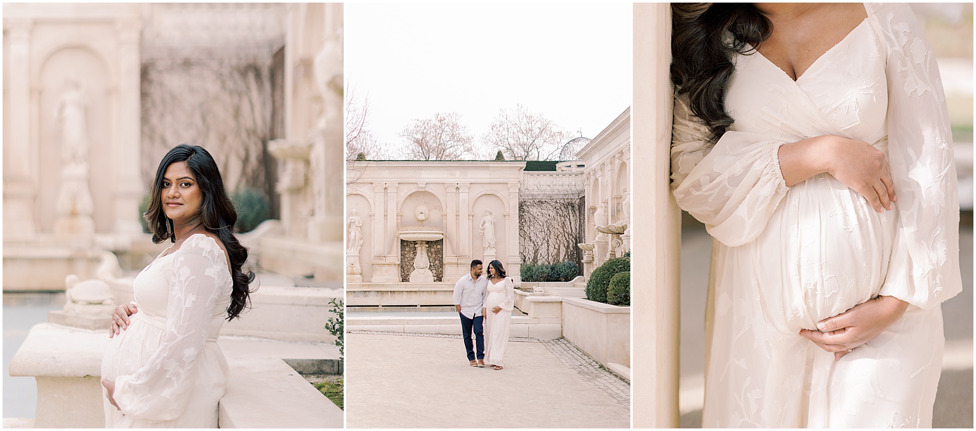 maternity photographer longwood gardens