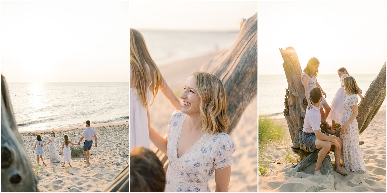 cape may family photography beach family photos outfits