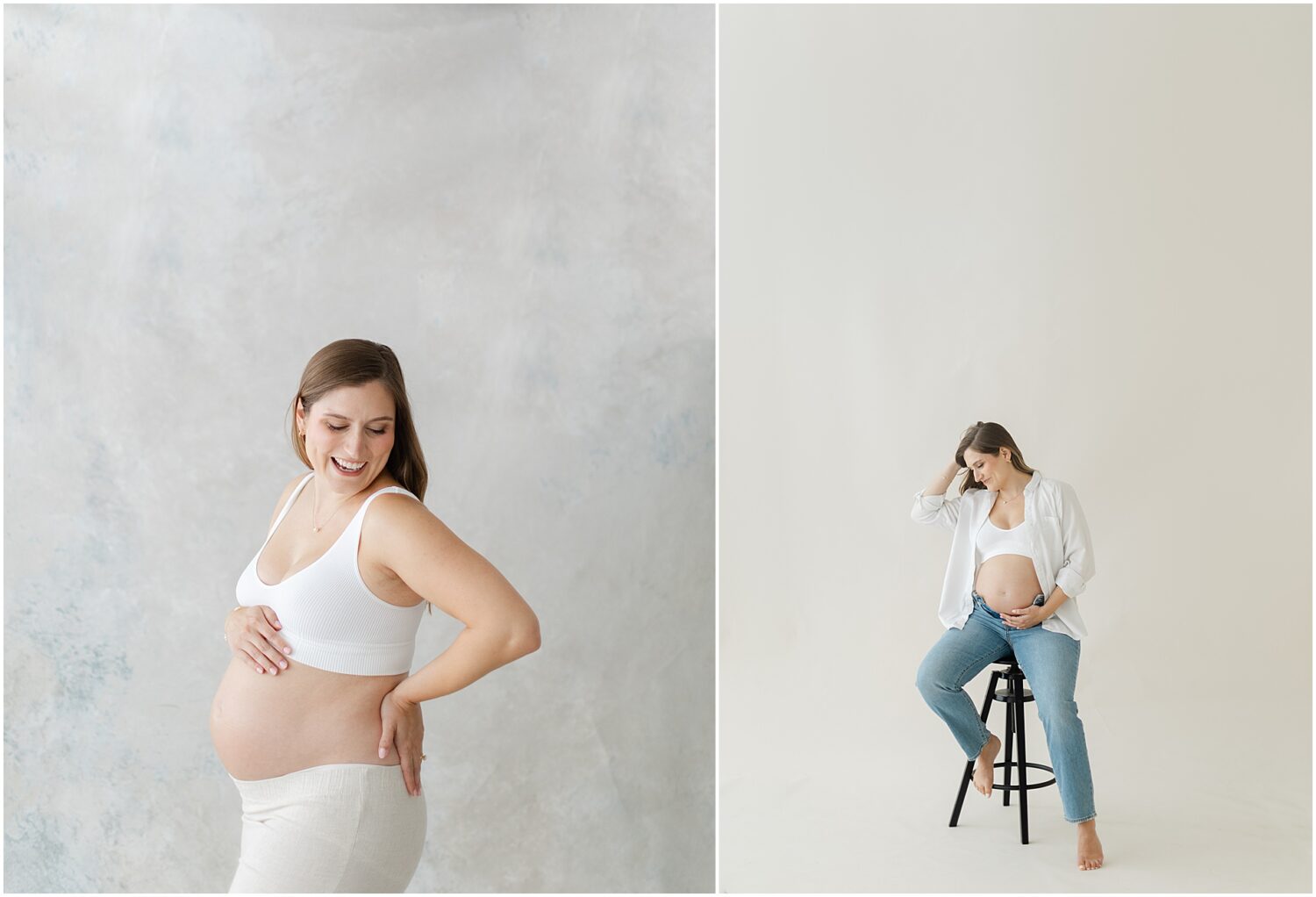 philly maternity photographer studio maternity photos